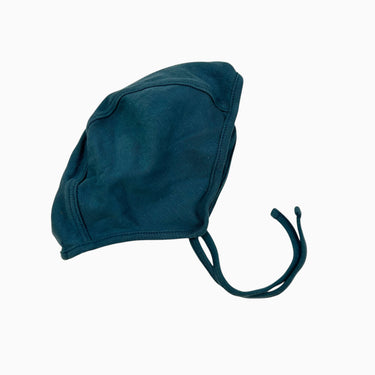 Bonnet teal en coton bio 2-3Y fit 18-24M