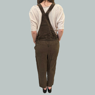 Salopette espresso 'Valletta' en lyocell pour femmes S