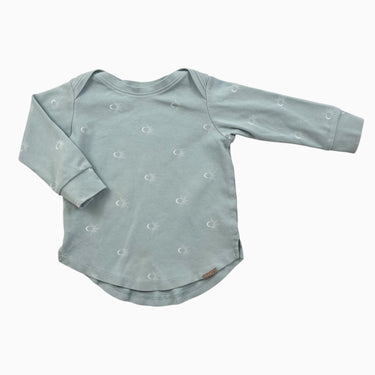 Chandail menthe 'éclipse' en coton 12-24M