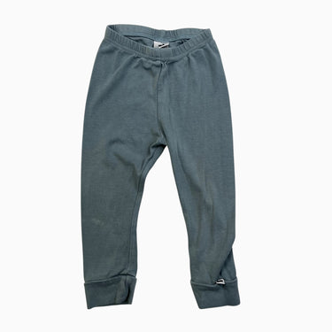 Legging bleu-gris en bambou, coton et spandex 12-18M