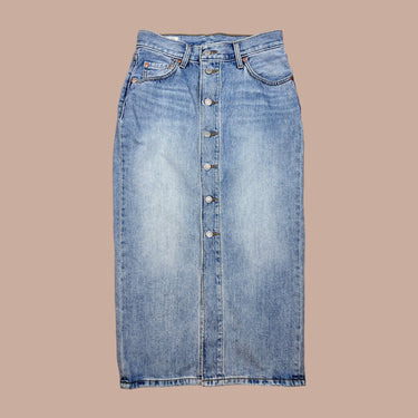 Jupe maxi en denim pour femmes 26