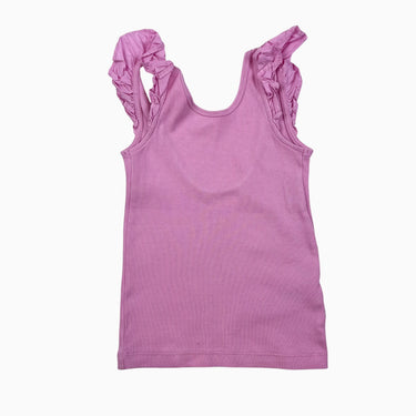 Camisole rose cotelé 122-128CM (7-8Y)