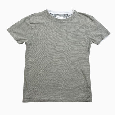 T-shirt sauge fines rayures 9-10Y
