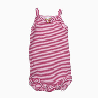 Cache-couche cami à rayures roses et rosettes 3M