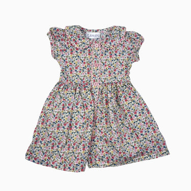 Robe à col claudine fleurie 3Y