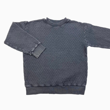 Pull anthracite matelassé 10Y