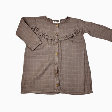 Robe taupe en mousseline 2Y