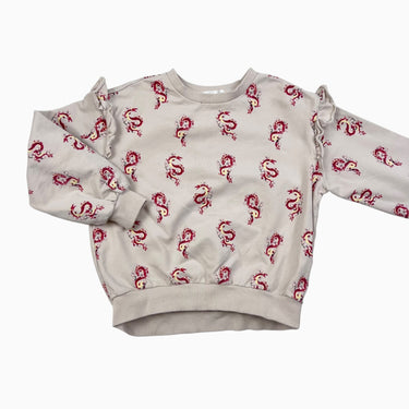 Pull vanille 'dragons' 5Y