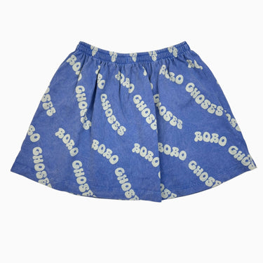 Jupe bleu 'Bobo Choses' en coton bio 10-11Y