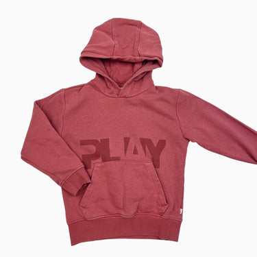 Pull à capuchon rouille 'Play' 7Y