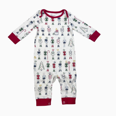 Combi blanche 'Casse-Noisette' 0-3M