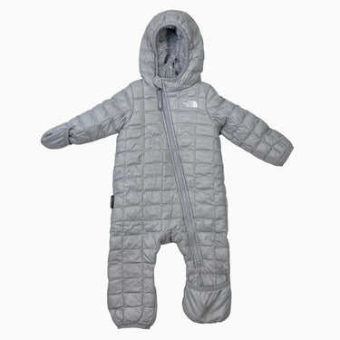 Combi 'Thermoball' grise doublée en peluche 6-12M
