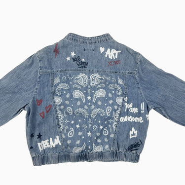 Veste en coton chambray 12Y