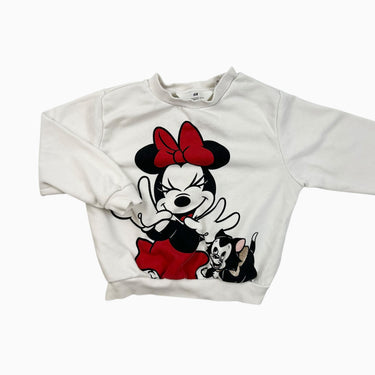 Pull vanille 'Minnie Mouse' 2-4Y
