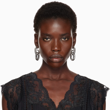 Boucles d'oreilles 'XL Link Hoops' pour femmes