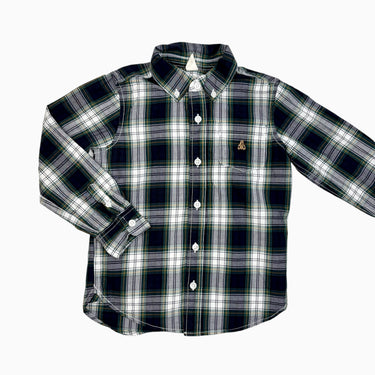 Chemise tartan marine et vert 5Y