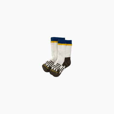 Chausettes vanille et colorblock S-M 4-6Y