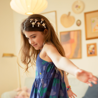 Ensemble de 7 barettes 'étoiles'