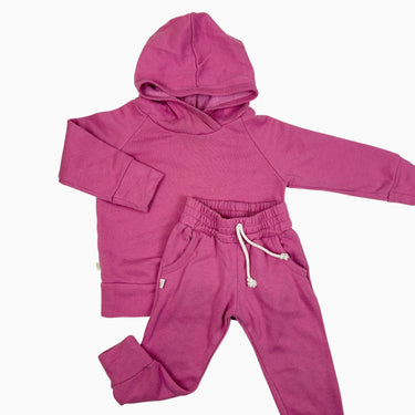 Ensemble pull et jogger fushia 2Y