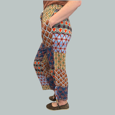 Pantalon en viscose pour femmes L