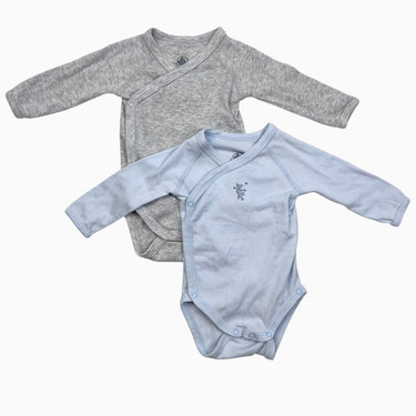 Duo de cache-couche gris et bleu 3M