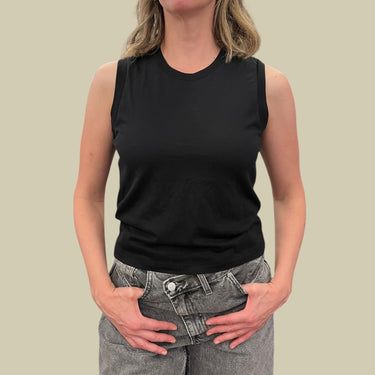 Camisole noire pour femmes S