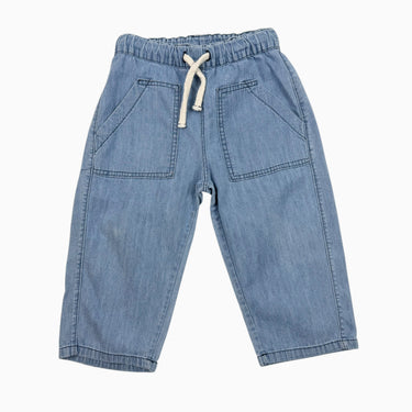 Pantalon en coton chambray 2Y