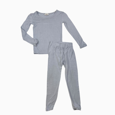 Pyjama gris en rayonne de bambou 18-24M