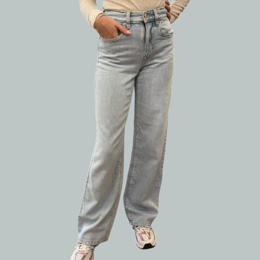 Jeans 'Heidi' jambes larges en denim pour femmes 23US