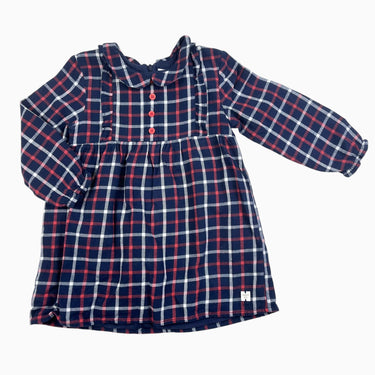 Robe marine carreauté 2Y
