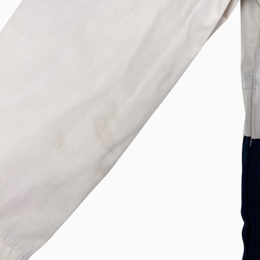 Manteau style coupe-vent vanille et marine doublé partiellement 5-6Y