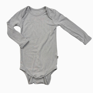 Cache-couche gris en rayonne de bambou 6-12M