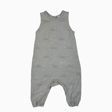 Combi grise 'demi-soleils' 3-6M