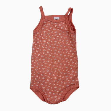 Cache-couche rose fleuri 18M