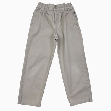Pantalon beige en toile de coton 9Y