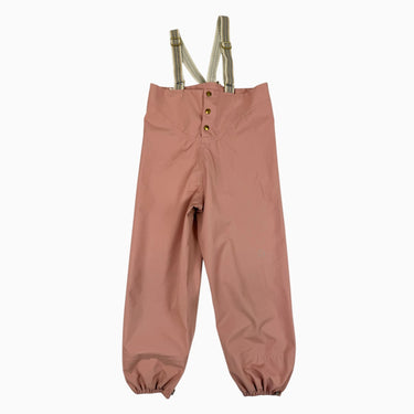 Salopette de pluie vieux-rose 4-6Y