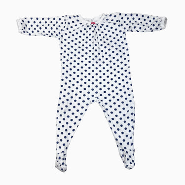 Pyjama pois bleu 18M