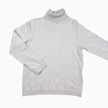 Col roulé crème 9-10Y