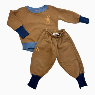 Ensemble noisette 'dans ma maison' 1-2Y