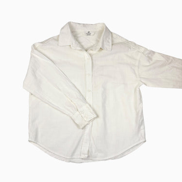 Chemise en coton blanc cassé 9-10Y