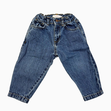 Jeans bleu foncé avec taille ajustable 2Y