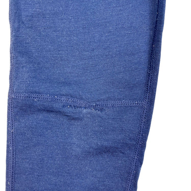 Legging bleu marine en merino 10Y