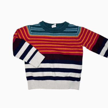 Pull à rayures colorées en tricot 2Y