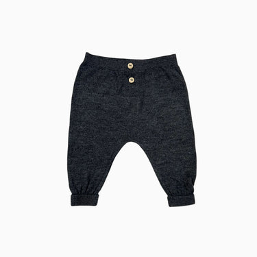 Pantalon anthracite avec boutons 3-6M
