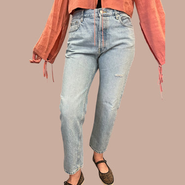 Jeans 'Relaxed Straight' en denim pour femmes 29US