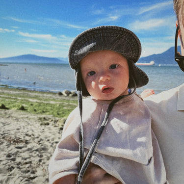 Chapeau charcoal souple XS 2-6M