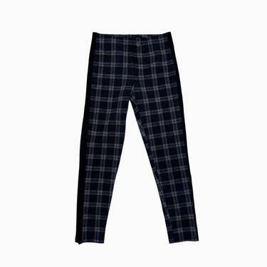Legging carreauté noir 8Y