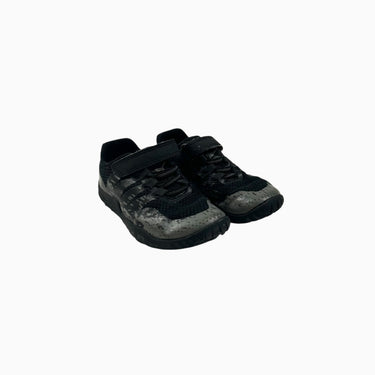 Sneakers noirs à velcro et élastique 18.5CM 5-6Y
