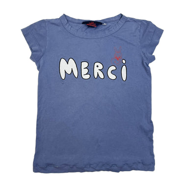 T-shirt 'Merci Bonjour' 10Y