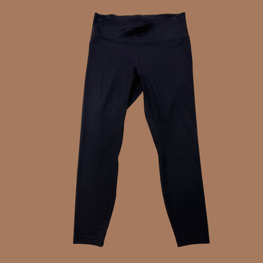 Legging de sport noir 'cropped'avec taille croisé pour femmes 10US